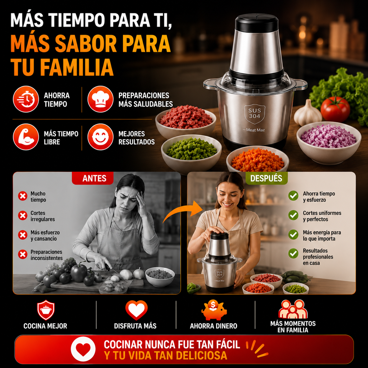 OFERTA Molino Picador Electrico MoliPro