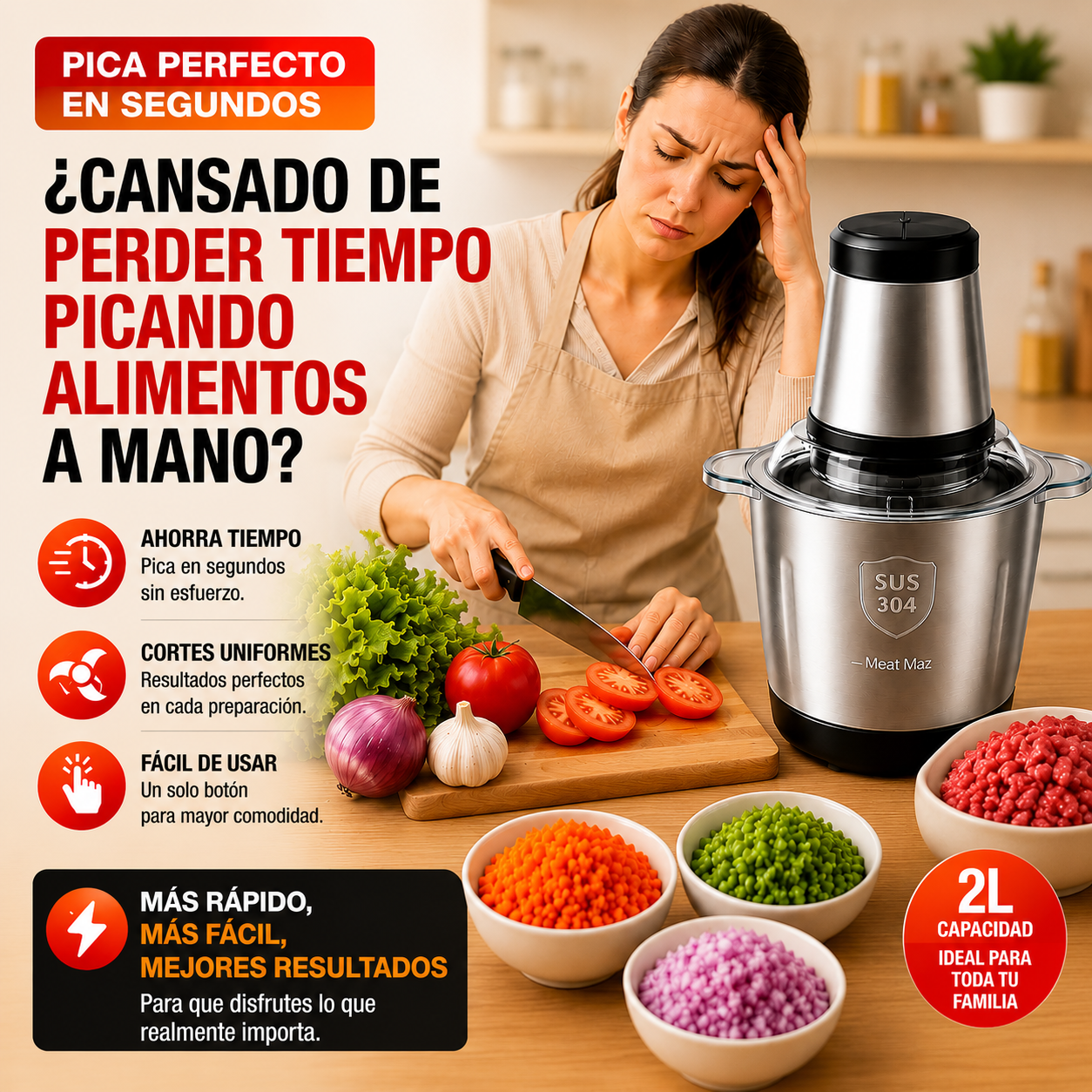OFERTA Molino Picador Electrico MoliPro